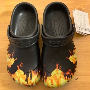 Flaming Crocs
